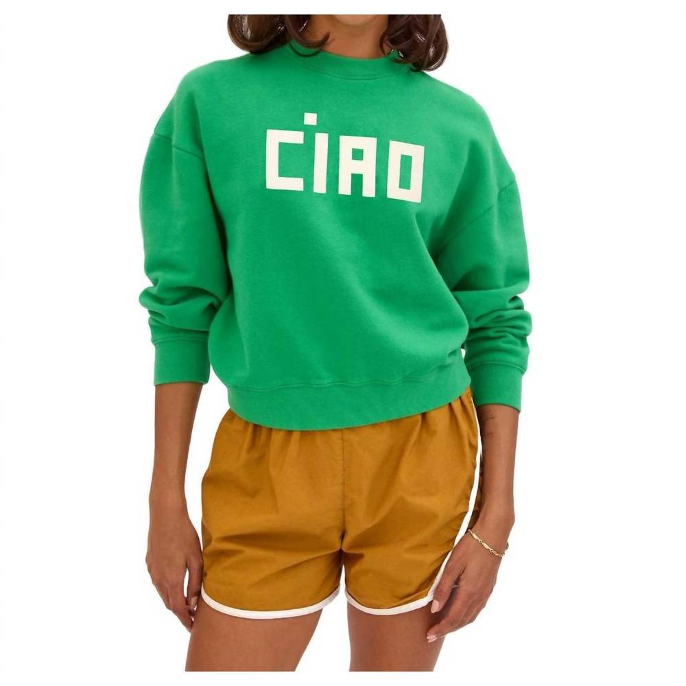 Clare V Ciao Sweatshirt - M